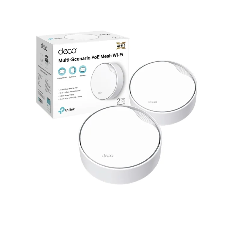 Deco X50-PoE Pack-2 Sistema Mesh WiFi6 Mesh con AI AX3000