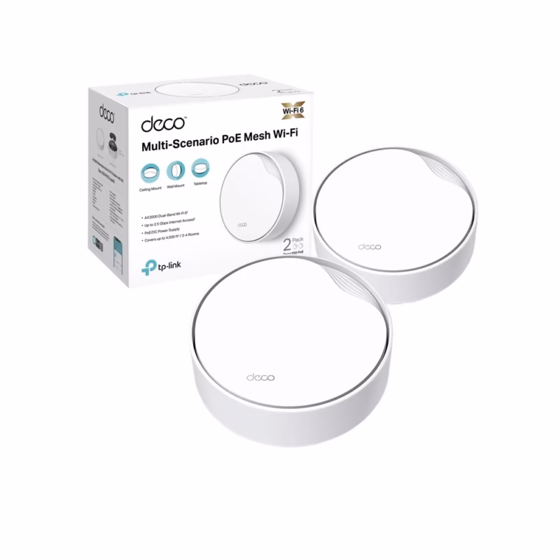 Deco X PoE Pack  Sistema Mesh WiFi Mesh con AI AX