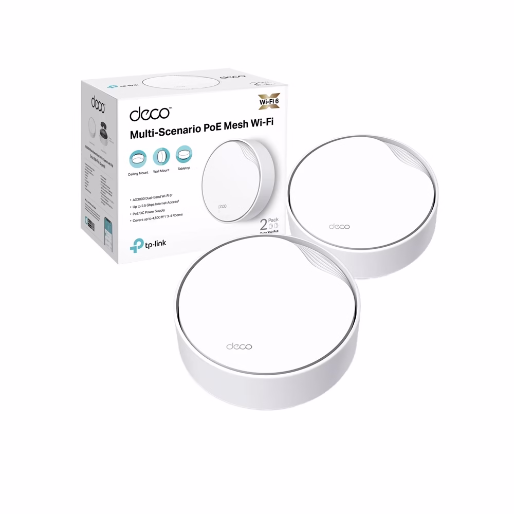 Deco X PoE Pack  Sistema Mesh WiFi Mesh con AI AX