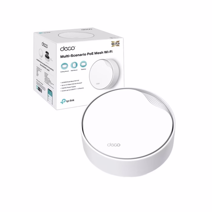Deco X50 PoE Sistema Mesh WiFi6 Mesh con AI AX3000_____ HD Multimedia PERU SAC Deco X PoE Sistema Mesh WiFi Mesh con AI AX Sistema Deco Mesh X PoE con Wi Fi y Inteligencia Artificial AX