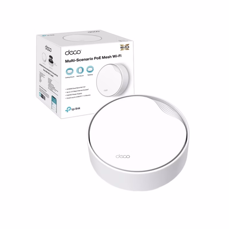 Deco X PoE Sistema Mesh WiFi Mesh con AI AX