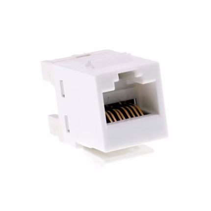 Jack Cat5e Blanco Commscope 1375191-3 Jack SL Rj45 Cat5e Commscope / AMP Color Blanco 1375191-3