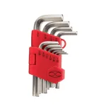 Juego de 10 llaves Allen punta hexagonal Truper ALL-10P Set de 10 Puntas Allen Hexagonal con Organizador - Truper ALL-10P