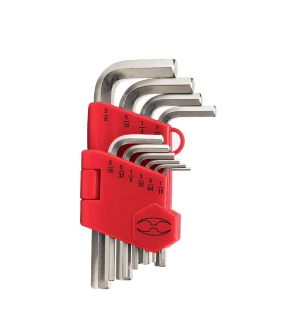 Juego de 10 llaves Allen punta hexagonal Truper ALL-10P Set de 10 Puntas Allen Hexagonal con Organizador - Truper ALL-10P