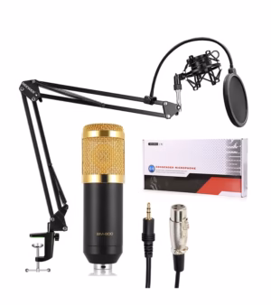 Micrófono para Streaming UniDireccional BM-800 Micrófono para Streaming con Pastilla tipo Condensador UniDireccional BM-800