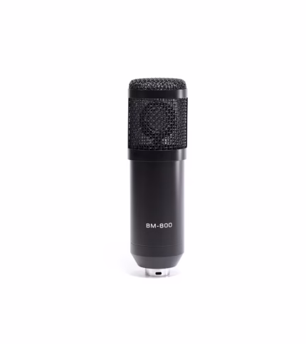 Micrófono para Streaming UniDireccional BM-800 Micrófono para Streaming con Pastilla tipo Condensador UniDireccional BM-800