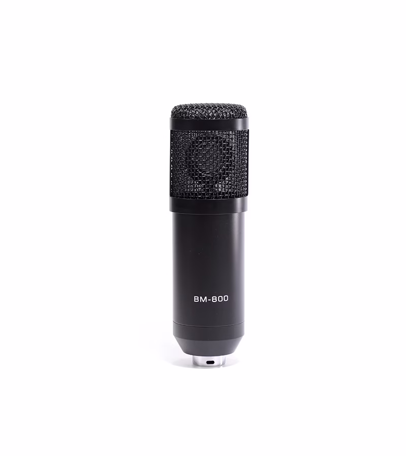 Micrófono para Streaming UniDireccional BM  Micrófono para Streaming con Pastilla tipo Condensador UniDireccional BM 