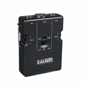 Micrófono Condensador de Solapa Amplificado - Ealsem ES-115 Micrófono Alámbrico Solapero Direccional con Condensador Phanthom - Ealsem ES-115