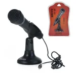 Micrófono Condensador para PC Ealsem ES-101 Micrófono Condensador Omnidireccional para PC o Laptop con Base para Escritorio - EALSEM ES-101