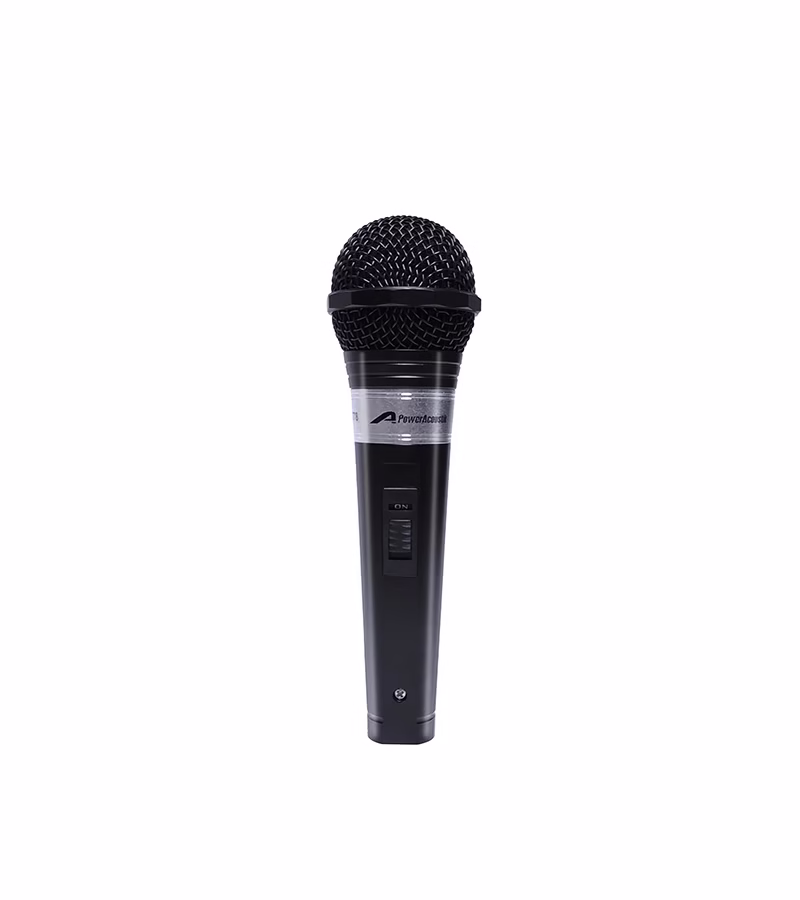Micrófono de Mano Unidireccional PA  Micrófono Dinámico Unidireccional   Power Acoustik PA 