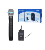 Micrófono Inalámbrico Profesional UHF EALSEM ES-360 Micrófono Inalámbrico de Mano con Frecuencia UHF - Ealsem ES-360