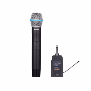 Micrófono Inalámbrico Profesional UHF EALSEM ES-360 Micrófono Inalámbrico de Mano con Frecuencia UHF - Ealsem ES-360
