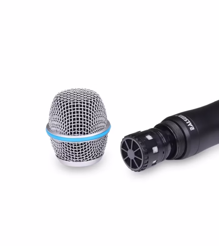 Micrófono Inalámbrico Profesional UHF EALSEM ES  Micrófono Inalámbrico de Mano con Frecuencia UHF   Ealsem ES