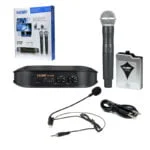 Micrófono Inalámbrico VHF de vincha y Mano Ealsem ES-620 Micrófono Inalámbrico de Vincha y Mano con Frecuencia VHF - Ealsem ES-620