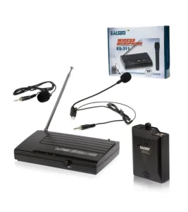 Micrófono Inalámbrico de Vincha y Solapa Ealsem ES-311 Micrófono Inalámbrico VHF con Solapa o Vincha - Ealsem ES-311