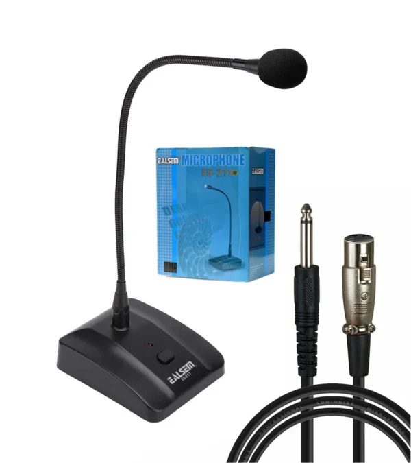 Micrófono de Conferencia Ealsem ES-211 Micrófono de Condensador para Conferencia con Cuello de Ganso - Ealsem ES-211