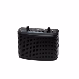 Mini Parlante con Micrófono de Vincha Portátil - Free Power AK-E40 Mini Parlante Amplificador con Micrófono de Vincha, Lector de USB Mp3 y Bluetooth - HawK Free Power AK-E40