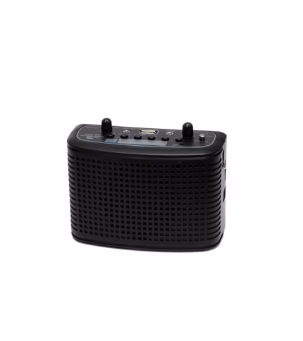 Mini Parlante con Micrófono de Vincha Portátil - Free Power AK-E40 Mini Parlante Amplificador con Micrófono de Vincha, Lector de USB Mp3 y Bluetooth - HawK Free Power AK-E40