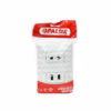Placa de Pared USB de Carga x con Toma Eléctrica PlanoRedondo NEMA Opalux BM Wall Plated con  Puertos USB de Carga y  Puerto de Toma Eléctrica Americana Opalux BM