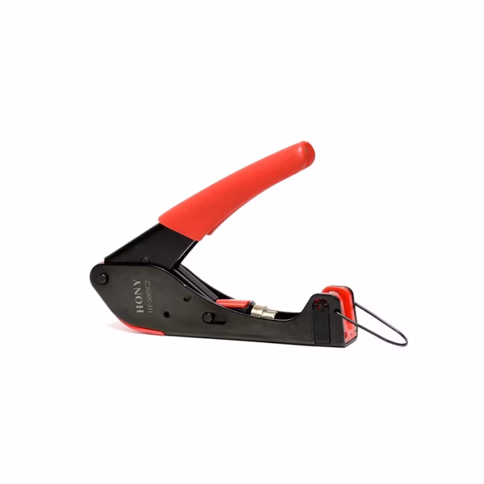 Ponchador de Conector Coaxial   Hony HY C Alicate Ponchador para Conector Tipo F RG  Coaxial HONY HY C