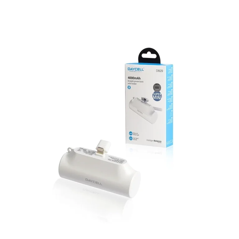 Power Bank de 4000mAh para Iphone Daycell DB29 Cargador Portátil para Celulares Iphone de 4000mAh con Conector Lightning - Daycell DB29