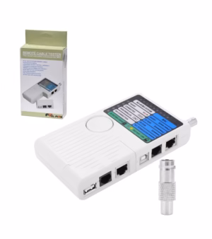 Probador de Cable UTP BNC USB y Telefónico High Full Max HFM-C14: ¡Verifica tus Conexiones con Precisión!