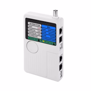 Probador de Cable UTP BNC USB y Telefónico High Full Max HFM-C14: ¡Verifica tus Conexiones con Precisión!