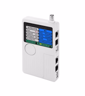Probador de Cable UTP BNC USB y Telefónico High Full Max HFM-C14: ¡Verifica tus Conexiones con Precisión!
