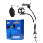 Soporte para Micrófono con Clip para Celulares DS-302 Soporte de Micrófono con Clip para Celular para Mesa - Hawk Free Power DS-302, Porta Micrófono con Celular para Mesa o Escritorio HFM, ZZ-DS-302