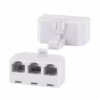 Splitter Telefónico x vías MaxCable KR  Splitter para Conector Telefónico RJ de  Entrada Macho con  Salidas Hembra   MaxCable KR 