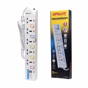 Supresor de Pico de  Metros con  USB de Carga Opalux OP USB