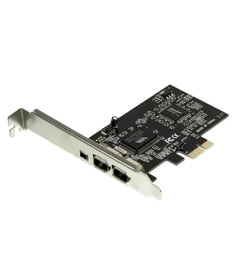Tarjeta PCI Express Firewire - Trautech PE-PC0034 Tarjeta PCI-e Firewire 1394 con 2 Puertos IEE1394 600 y 1 Puerto IEE1394 400 - Trautech PE-PC0034