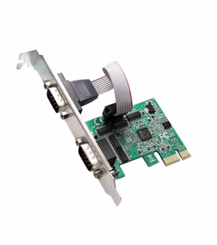 Tarjeta PCI Express Serial RS232 DB9 PCI-ESE Tarjeta PCIe a 2 Puertos Serial RS232 DB9