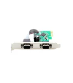 Tarjeta PCI Express Serial RS232 DB9 PCI-ESE Tarjeta PCIe a 2 Puertos Serial RS232 DB9