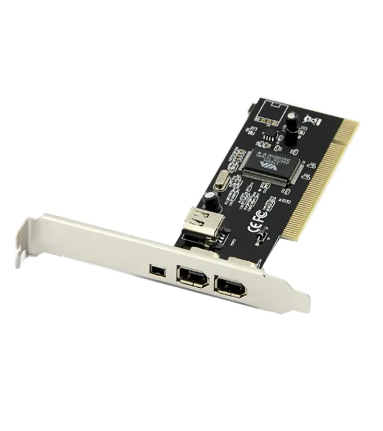 Tarjeta PCI Firewire IEEE 1394 - IE1394-PCI Tarjeta con Ranura PCI con 2 Puertos Firewire de 6 Pines y 1 Puerto Firewire de 4 Pines IEEE 1394
