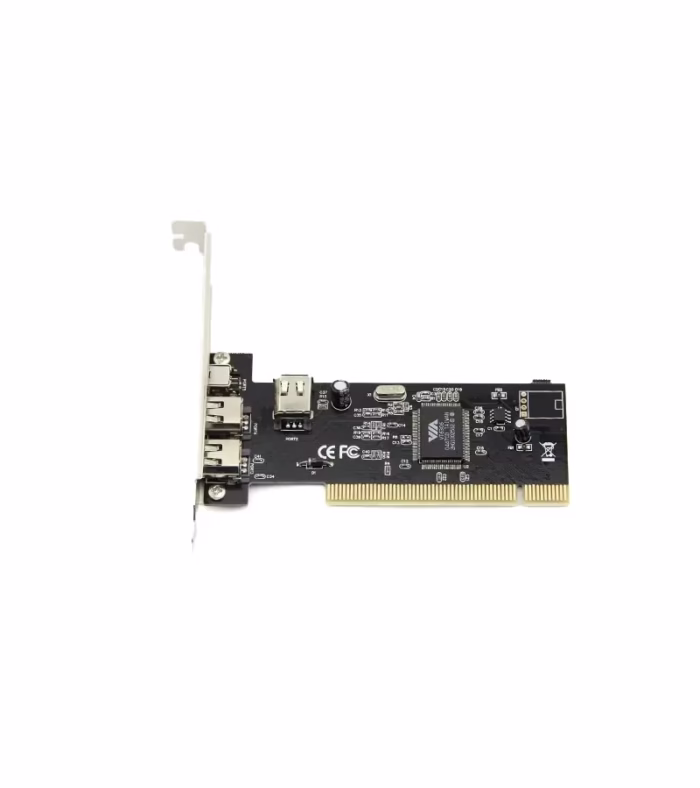 Tarjeta PCI Firewire IEEE    IE PCI Tarjeta con Ranura PCI con  Puertos Firewire de  Pines y  Puerto Firewire de  Pines IEEE