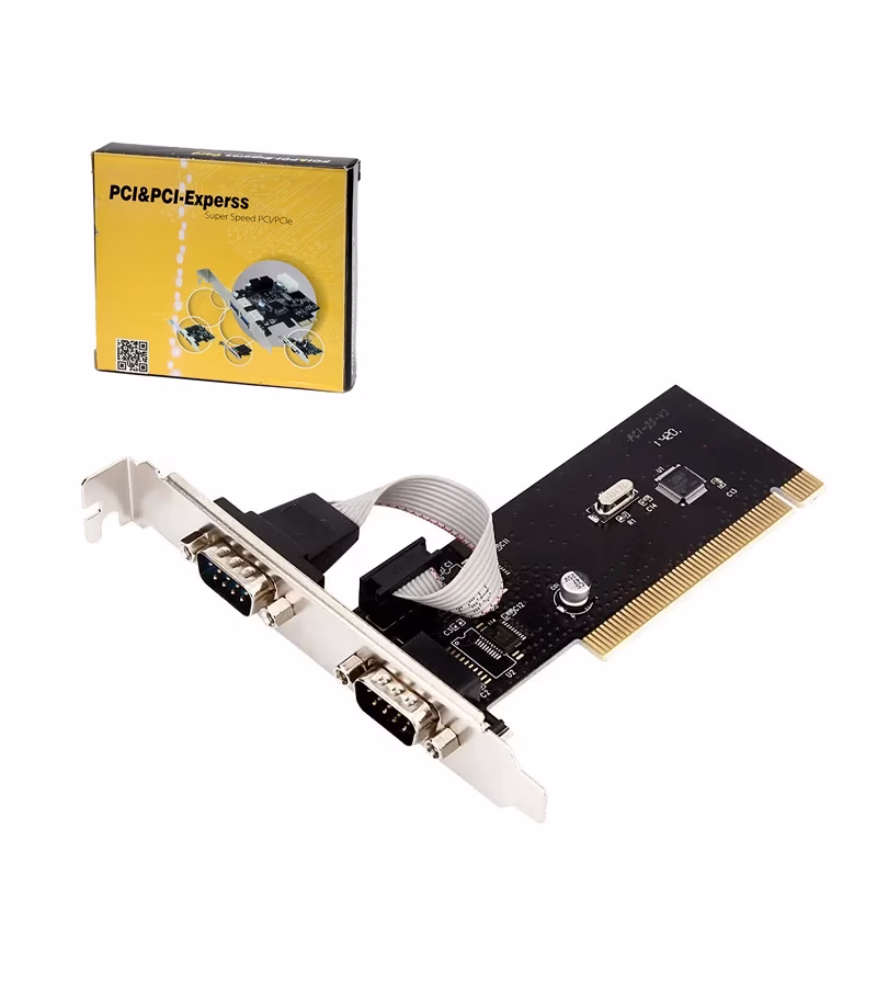 Tarjeta PCI Serial x  Puertos RS Chip A Tarjeta PCI con  Puertos Serial RS DB Macho   Puerto de Comunicaciones con Chip A