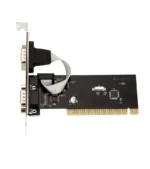 Tarjeta PCI Serial x 2 Puertos RS232 Chip 60806A Tarjeta PCI con 2 Puertos Serial RS232 DB9 Macho - Puerto de Comunicaciones con Chip 60806A