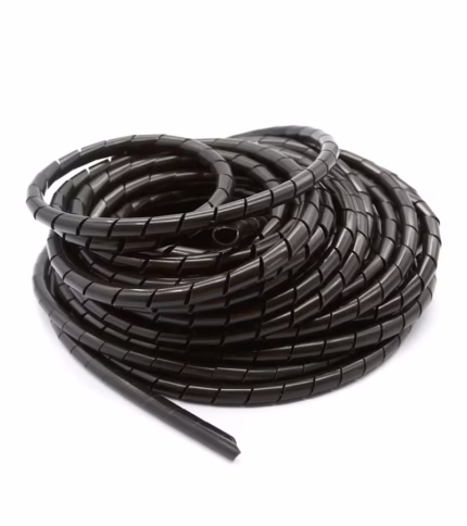 Tubo Espiral de  Metros en mm   LT USA TE BK Ordenador de Cables en Espiral o Helicoidal de mm   LT USA TE BK