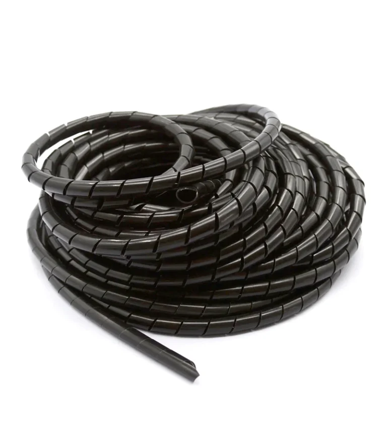 Tubo Espiral de 10 Metros en 18mm - LT USA TE-1810BK Ordenador de Cables en Espiral o Helicoidal de 18mm - LT USA TE-1810BK