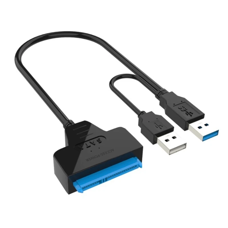 USB 3 a SATA Cable Adaptador Miyako USA MIY7-SATA02 Cable Adaptador USB 3.0 a SATA para Disco de 2.5" y SSD - Miyako USA MIY7-SATA02