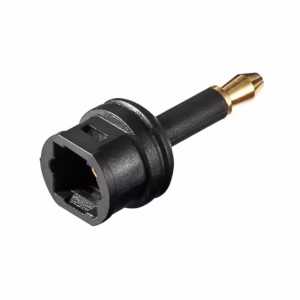 Adaptador Toslink a Jack Toslink ADP-150 Adaptador Optico Toslink a Jack 3.5mm Optico Digital ADP-150 Mini Adaptador SPDIF Toslink a Jack de 3.5mm óptico Digital SPDIF