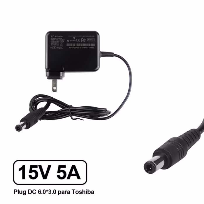 Adaptador de V A para Laptop Toshiba   Briyon