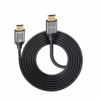 Cable HDMI Delcom de  Metros KHz v DCHD Conexión sin Límites en Alta Resolución Cable HDMI  premium Delcom DCHD de  metros color negro mostrando sus conectores reforzados de aluminio y bañados en oro un producto de HD Multimedia PERU SAC