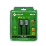 Cable HDMI 4K 1.8 Metros Delcom DCHD040: v2.0 Experiencia Visual en Ultra HD, Cable HDMI Delcom de 1.8 Metros