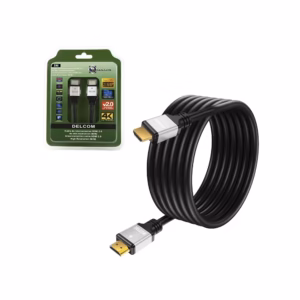 Cable HDMI de 3MT Delcom DCHD041 Cable HDMI de 3 Metros Versión 2.0 Ultra HD 4K*2K 3D con HDR y Audio Retorno - Delcom DCHD041