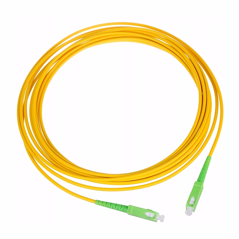 Cable Patch Cord de Fibra Optica SCAPC Cable Patch Cord de  Metros en Fibra Optica SC APC Monomodo Finder TM TSC FT Cable Patch Cord de  Metros en Fibra Optica SC APC Monomodo Finder TM TSC FT Cable Patch Cord de  Metros en Fibra Optica SC APC Monomodo Finder TM TSC FT