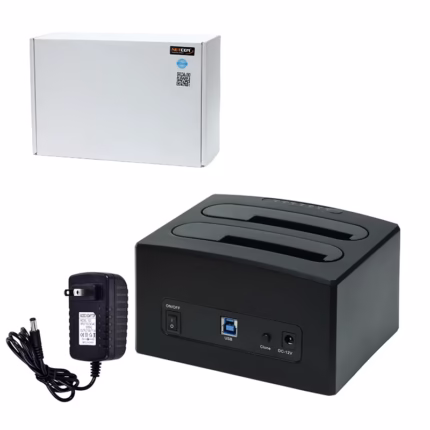 Docking Clonador de Disco Duro y SSD   Netcom PE DS Clonador de Disco Duro de  y  para HDD y SSD USB  NETCOM PE DS