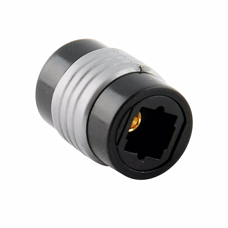 Empalme Optico Digital Toslink ADP  Acoplador de Cable Optico Digital Empalme de conector Toslink SPDIF ADP 