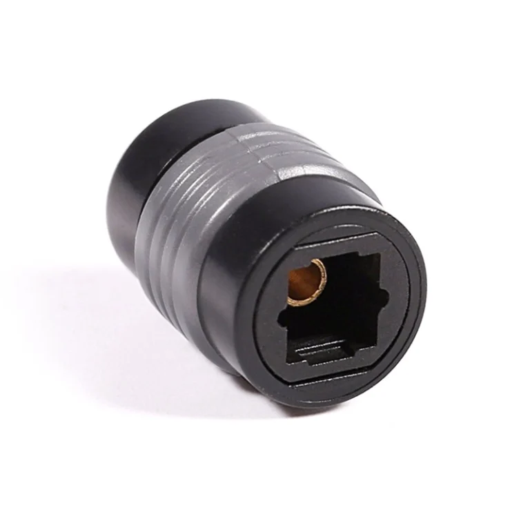 Empalme Optico Digital Toslink ADP-151 Acoplador de Cable Optico Digital, Empalme de conector Toslink SPDIF ADP-151